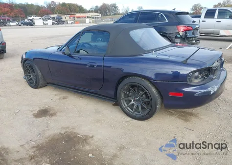 2001 Mazda Mx-5 Miata Ls/Special Edition из США, поврежденный, VIN JM1NB353410201227